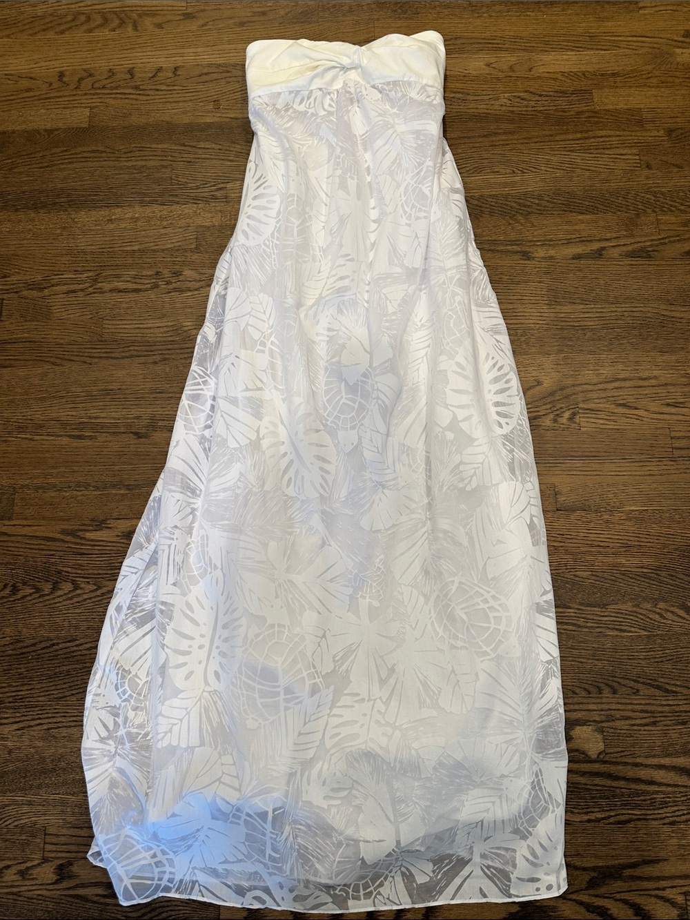 Washed never worn Lily Pulitzer White Maxi Dress